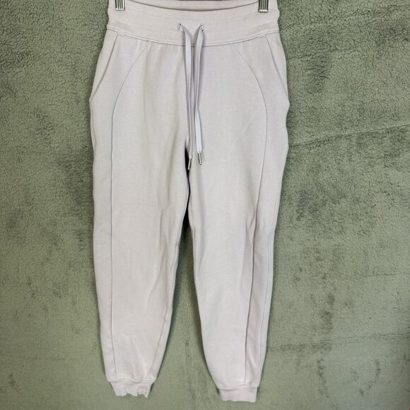 Lululemon Scuba High-Rise Jogger Women’s 2 Pink Sweatpants Casual Comfy - Picture 1 of 10